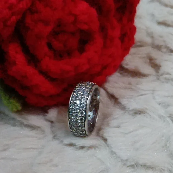 QVC Diamonique Band ring - Picture 3 of 4